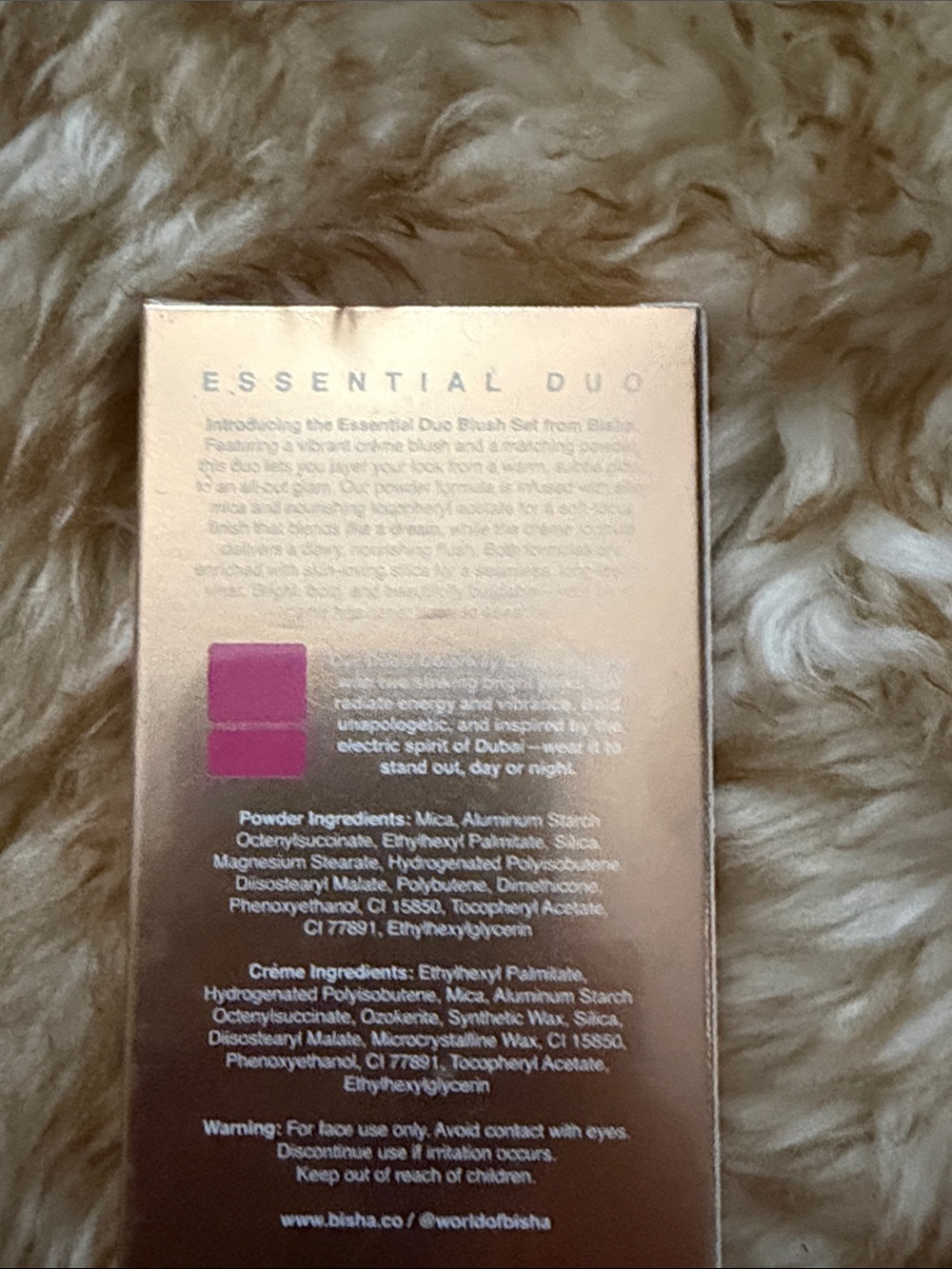 ISH Essential Duo Blush - Dubai (Peachy Gold) - Picture 4 of 4